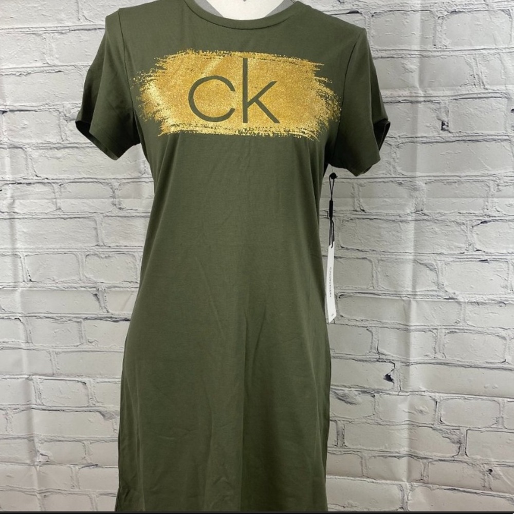 Calvin Klein Tshirt Dress Size Xl